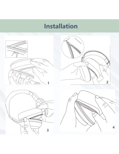 Almohadillas de Repuesto OneOdio Studio Wireless Pro C/Y80B