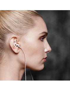 Auriculares in-ear V-MODA Forza Metallo Oro Rosa con micrófono 2