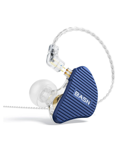 Auriculares In Ear BASN MiX-PD HiFi 2 Controladores Azul