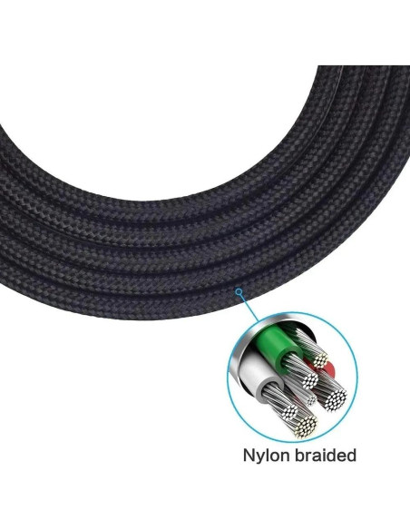 Cable de Reemplazo BUTIAO Mini XLR 4 Pines para Auriculares Cable de Reemplazo BUTIAO Mini XLR 4 Pines para Auriculares