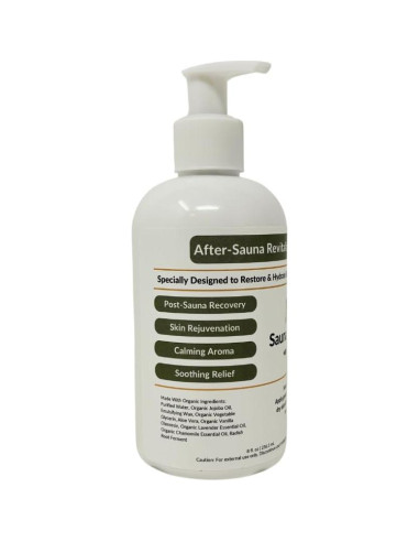 Crema Revitalizadora Post-Sauna Sauna Shield 236 ml - Aloe y Manzanilla