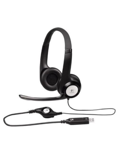 Auricular USB Logitech H390 con micrófono - Negro (Renovado)