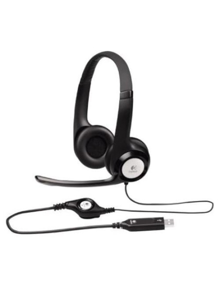 Auricular USB Logitech H390 con micrófono - Negro (Renovado)