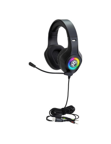 Auriculares Gaming Egghead Skylab con Luz LED y Micrófono