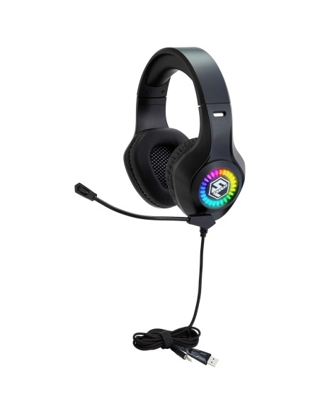 Auriculares Gaming Egghead Skylab con Luz LED y Micrófono Auriculares Gaming Egghead Skylab con Luz LED y Micrófono