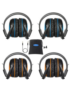 Auriculares Inalámbricos SIMOLIO para Niños en Auto - 4 Unidades, Volumen Limitado