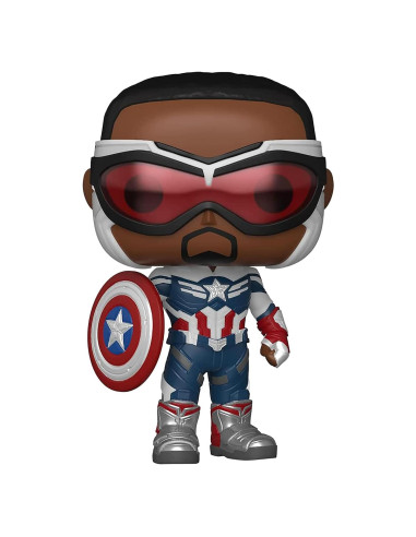 Funko POP Capitán América (Sam Wilson) 9.5 cm Marvel