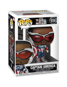 Funko POP Capitán América (Sam Wilson) 9.5 cm Marvel 2