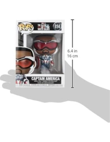 Funko POP Capitán América (Sam Wilson) 9.5 cm Marvel