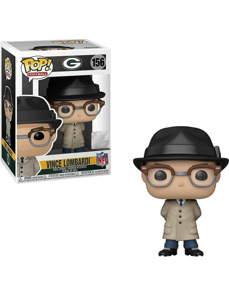 Figura de Vinilo Funko Pop! Vince Lombardi Packers 9.5cm