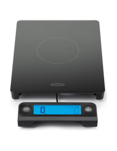 Balanza Digital de Vidrio OXO Good Grips 5 kg Negra