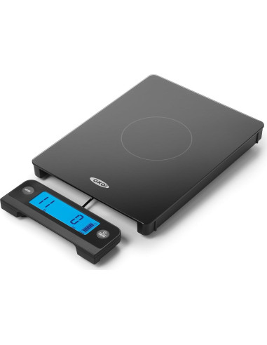 Balanza Digital de Vidrio OXO Good Grips 5 kg Negra