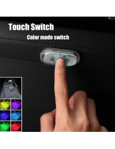 Luz de Lectura LED HASAIKA 2 Pcs Carga USB Inalámbrica 2