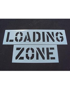 Plantilla de Zona de Carga Marketing Holders 30.48 cm 2 Piezas 2