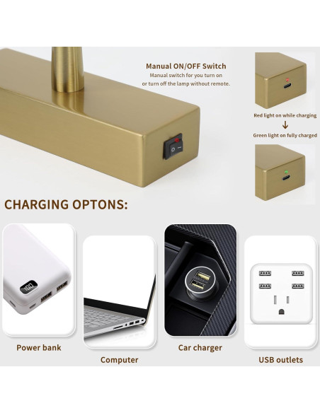 Luz de Imagen Inalámbrica Joosenhouse 39.05 cm Regulable Bronce Luz de Imagen Inalámbrica Joosenhouse 39.05 cm Regulable Bronce