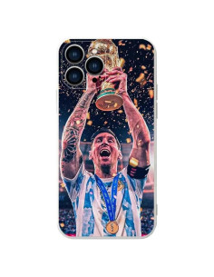 Funda Bumper ZERMU para iPhone 15 Pro Max - Silicona TPU Argentina Messi