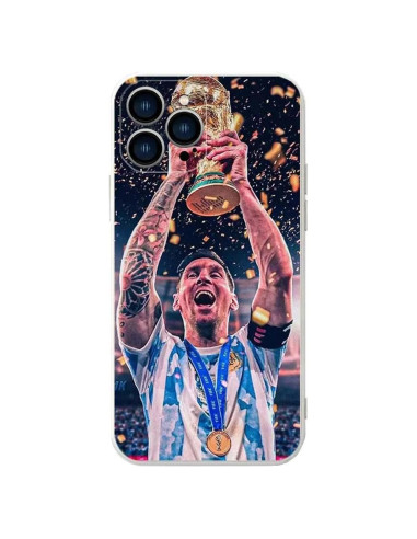 Funda Bumper ZERMU para iPhone 15 Pro Max - Silicona TPU Argentina Messi