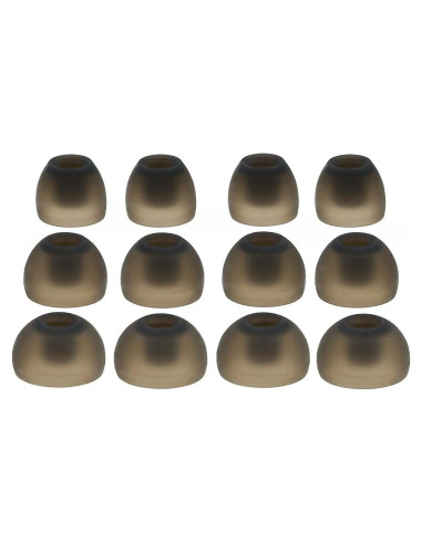 12 Puntas de Reemplazo para Auriculares NICKSTON - 4 Pequeñas, 4 Medianas, 4 Grandes