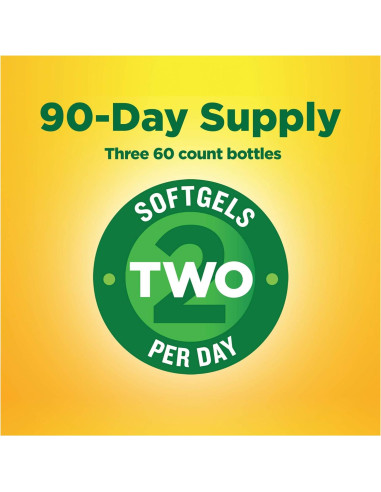 Aceite de Pescado Nature Made 1200 mg 60 Gelatinas Blandas Omega 3