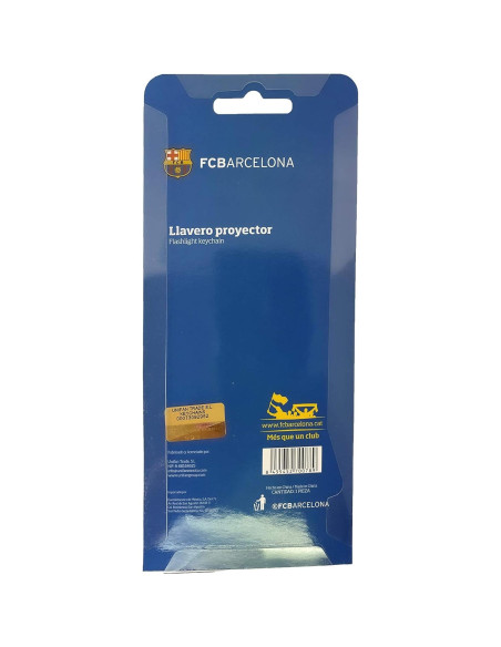 Llave de Linterna Proyector Logo Barcelona - Unifan Llave de Linterna Proyector Logo Barcelona - Unifan