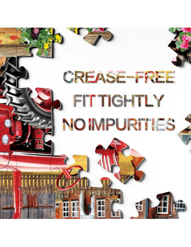 Rompecabezas de Granja Europea Larkipuzz 1000 Piezas HD