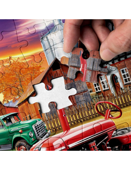 Rompecabezas de Granja Europea Larkipuzz 1000 Piezas HD