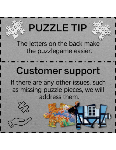 Rompecabezas de Granja Europea Larkipuzz 1000 Piezas HD