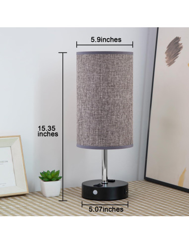 Lámpara de Mesa con Sensor de Movimiento Lifeholder LH-T39-H, USB