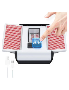Barajador Automático Soopotay X1 Recargable 2 Barajas Compacto