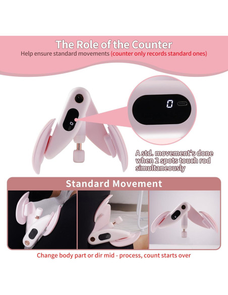 Ejercitador de Muslos FAITIO CYM7450AFBAUS con Pantalla Digital