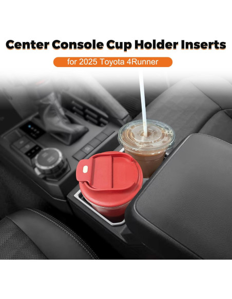 Insertos para Portavasos Toyota 4Runner 2025 JJMY TPE Antideslizante