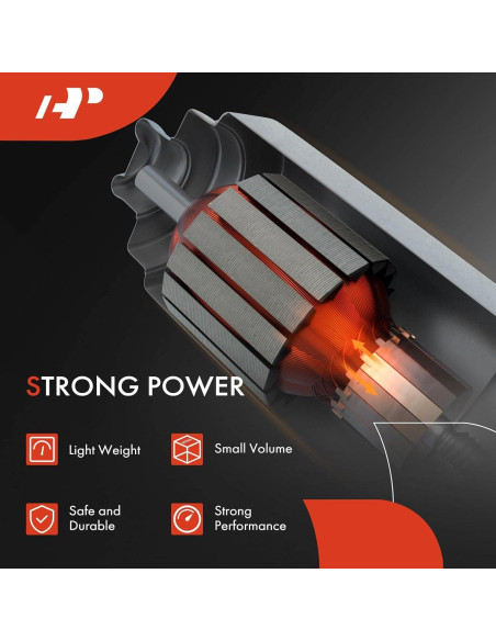 Motor de Limpiaparabrisas Frontal A-Premium 5-Pin Toyota Highlander