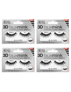 Pestañas Postizas Ardell 3D Sintéticas 852 - 4 Pares Reutilizables