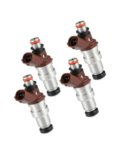 Inyector de Combustible Partuto 23250-75050 para Toyota 4Pcs