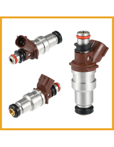 Inyector de Combustible Partuto 23250-75050 para Toyota 4Pcs