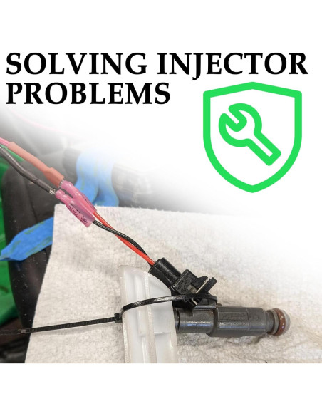 Conector de inyector de combustible Salior 8 piezas nylon