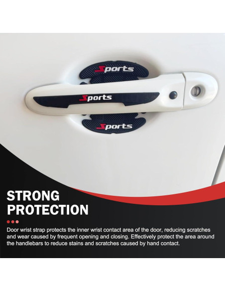 Protector de Manija de Puerta Zikefest ZIK1FT 8PCS Universal