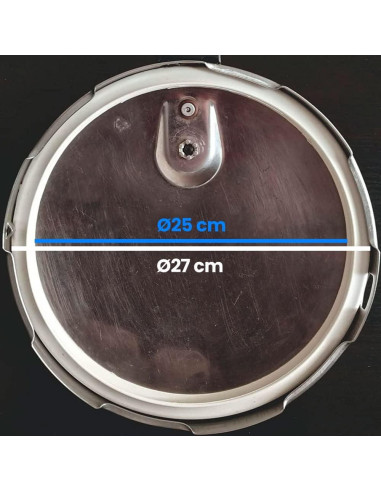 Reemplazo de Goma para Olla a Presión Fagor 25 cm Silicona