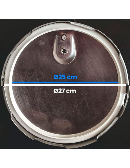 Reemplazo de Goma para Olla a Presión Fagor 25 cm Silicona