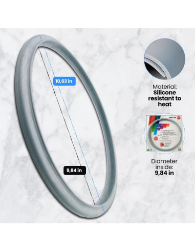 Reemplazo de Goma para Olla a Presión Fagor 25 cm Silicona