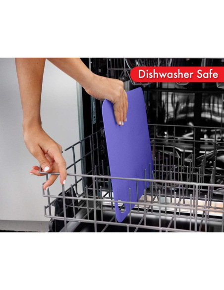 Conjunto 4 Tablas de Cortar Dexas Grippmat Antideslizantes