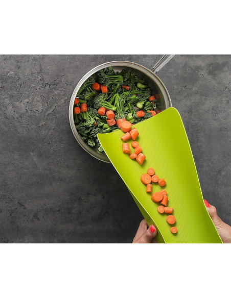 Conjunto 4 Tablas de Cortar Dexas Grippmat Antideslizantes