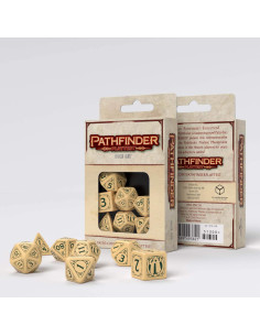 Set de Dados RPG Q WORKSHOP Pathfinder 7 Piezas Ornamentadas 2