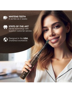 Cepillo de Dientes Eléctrico Wagner Stern WT8700 Blanqueador 4 Modos 2