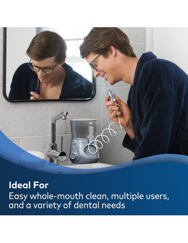 Hilo Dental Waterpik Aquarius y Cordless Advanced - 10 y 3 Configuraciones