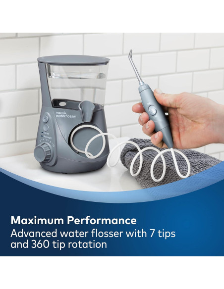 Hilo Dental Waterpik Aquarius y Cordless Advanced - 10 y 3 Configuraciones Hilo Dental Waterpik Aquarius y Cordless Advanced - 10 y 3 Configuraciones