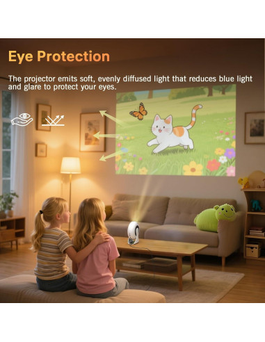 Proyector Mini WEMI SkyLoop 200 Full HD 720P WiFi 6 Bluetooth