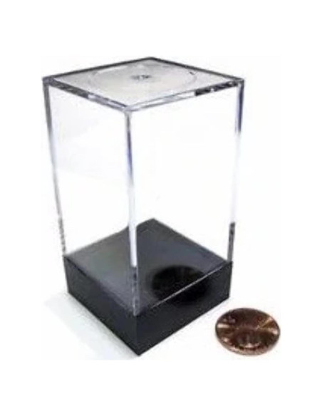 Caja de Exhibición Chessex Mediana Alta Opaca Negra 3.81x3.81x6.99cm