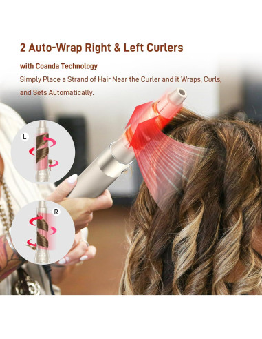 Estilizador de Cabello 5 en 1 MESCOMB SM-5319 110000 RPM