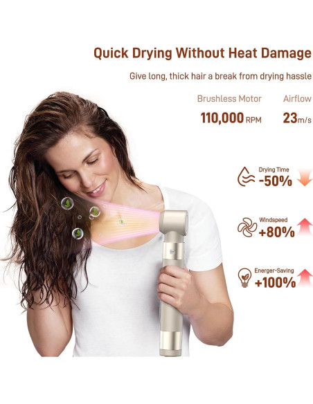 Estilizador de Cabello 5 en 1 MESCOMB SM-5319 110000 RPM